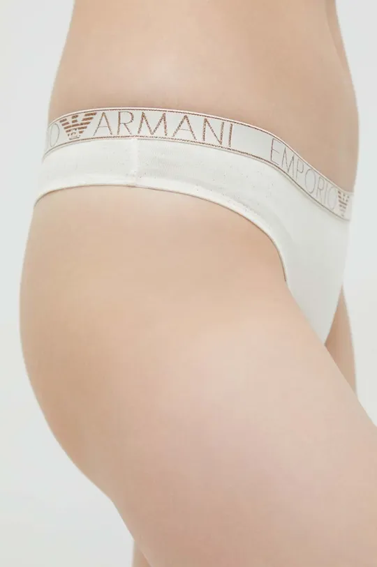 μπεζ Στρινγκ Emporio Armani Underwear