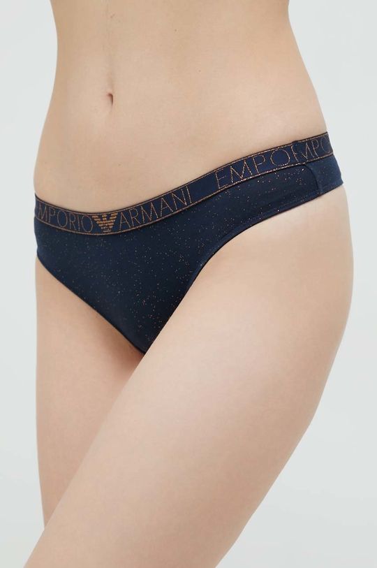 σκούρο μπλε Στρίνγκ Emporio Armani Underwear Γυναικεία