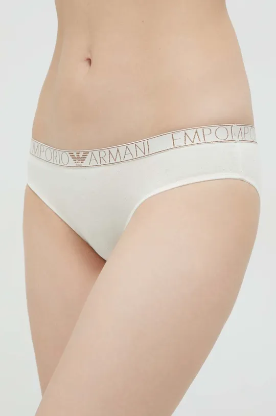 Emporio Armani Underwear figi beżowy