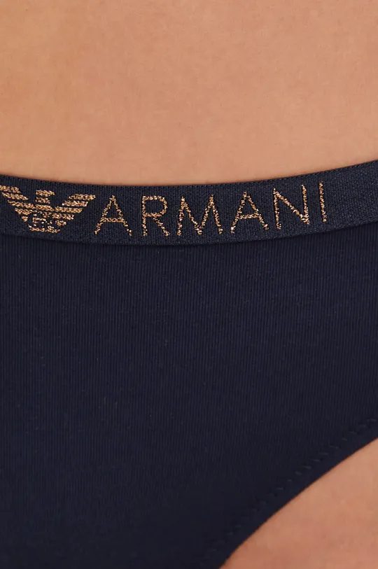 sötétkék Emporio Armani Underwear brazil bugyi 2 db