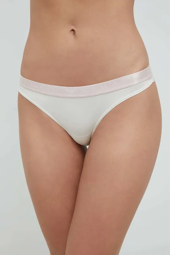 μπεζ Brazilian στρινγκ Emporio Armani Underwear 2-pack Γυναικεία