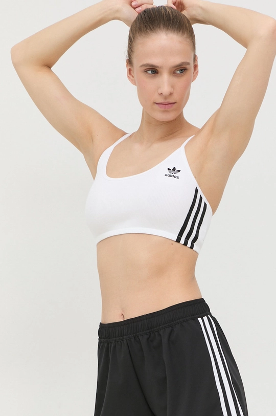 bijela Grudnjak adidas Originals Ženski