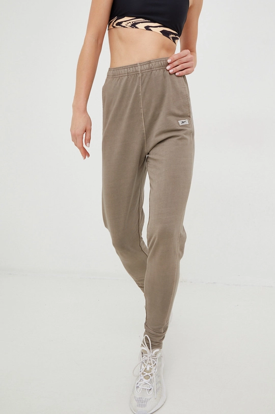 brown Reebok Classic joggers Women’s