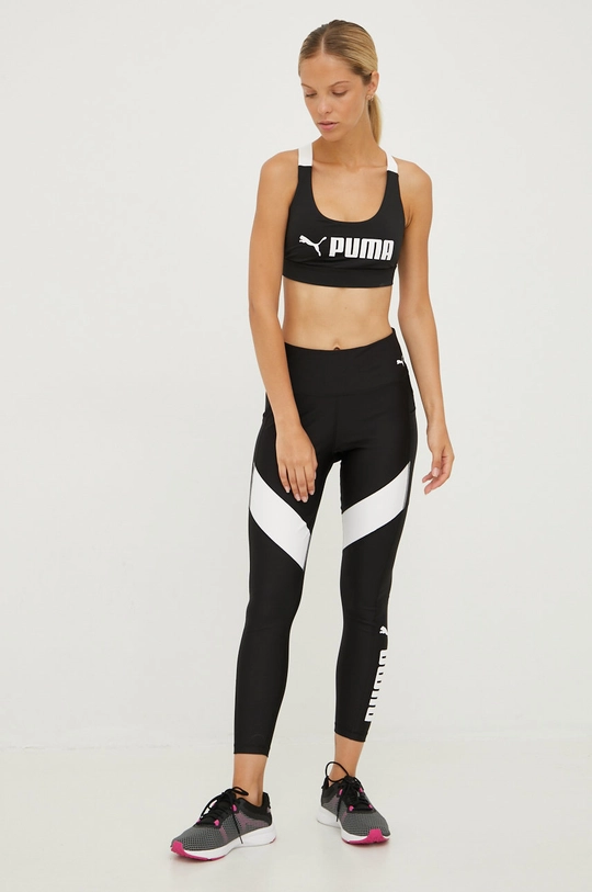 Športni modrček Puma Fit črna