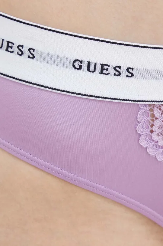 fioletowy Guess stringi BELLE