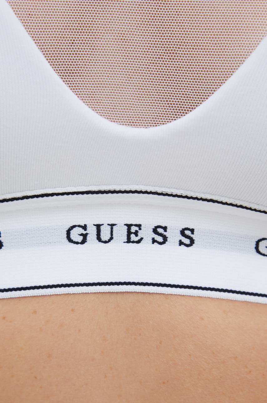 Guess reggiseno Materiale 1: 55% Cotone, 37% Modal, 8% Elastam Materiale 2: 74% Poliammide, 26% Elastam Materiale 3: 100% Poliestere Finitura: 54% Poliammide, 35% Poliestere, 11% Elastam