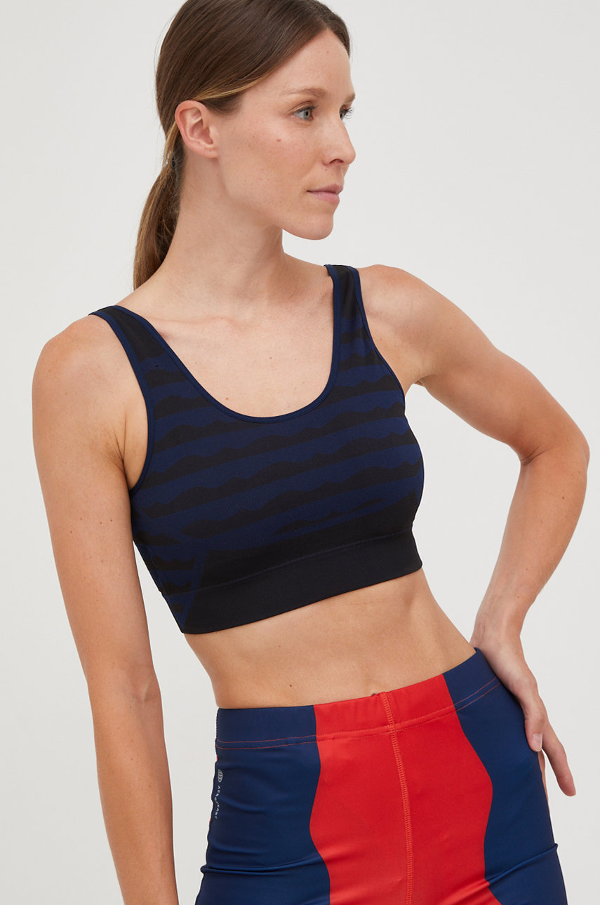 sötétkék adidas Performance sportmelltartó Marimekko
