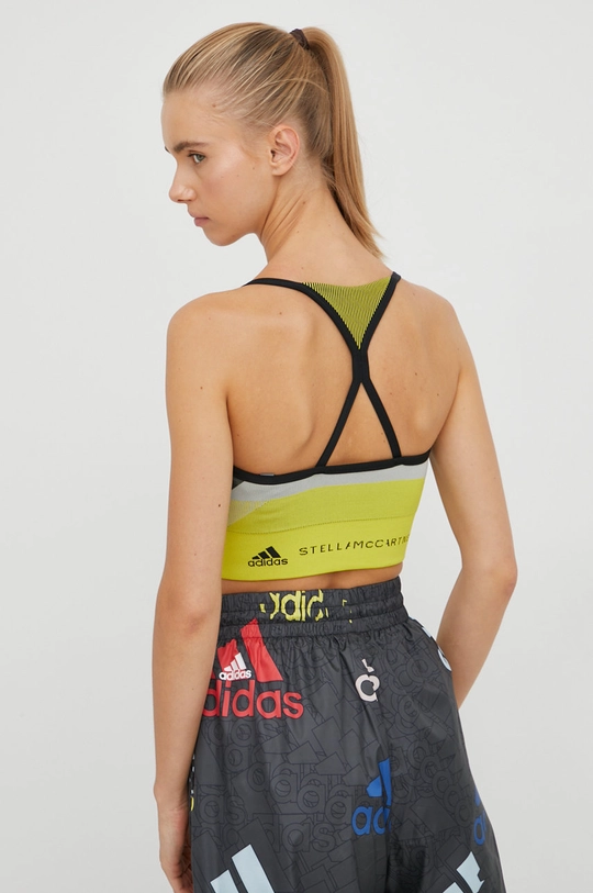 Športová podprsenka adidas by Stella McCartney Truestrength  69% Recyklovaný polyester, 21% Recyklovaný polyamid, 10% Elastan