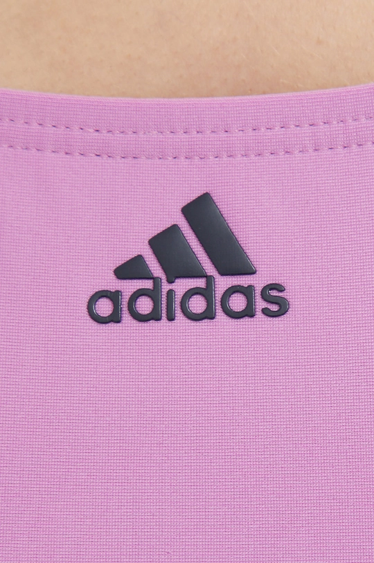 фиолетовой Слитный купальник adidas Performance