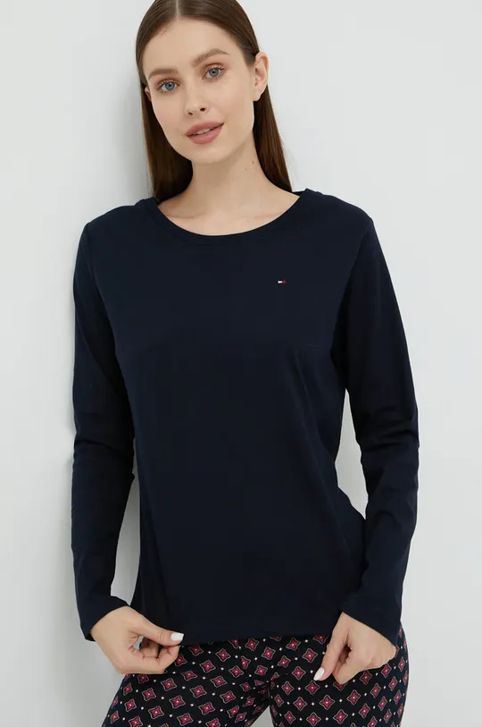 Πιτζάμα Tommy Hilfiger  Υλικό 1: 100% Βαμβάκι Υλικό 2: 95% Βαμβάκι, 5% Σπαντέξ