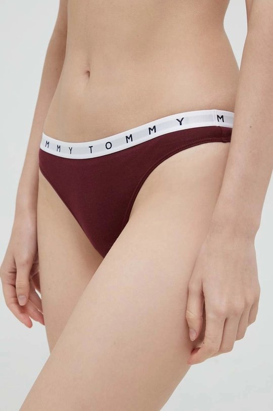 πορτοκαλί Tommy Hilfiger στρινγκ (3-pack) Γυναικεία