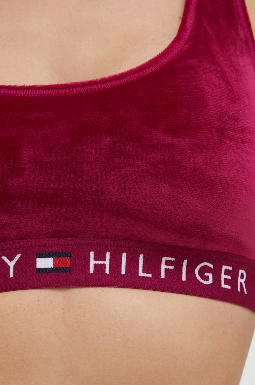 Бюстгальтер Tommy Hilfiger цвет фиолетовый однотонный | ANSWEAR.ua