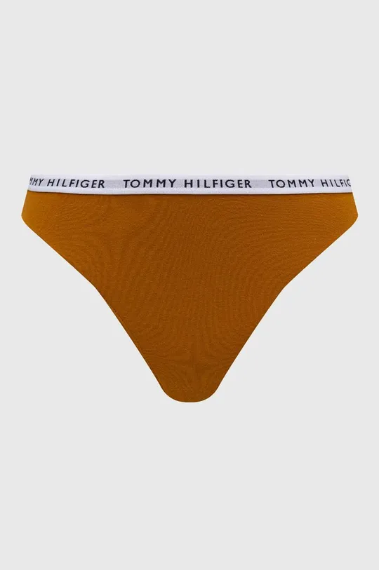 fioletowy Tommy Hilfiger stringi 3-pack