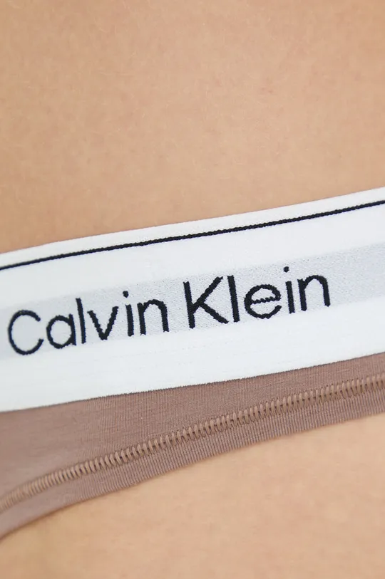 μπεζ Στρινγκ Calvin Klein Underwear