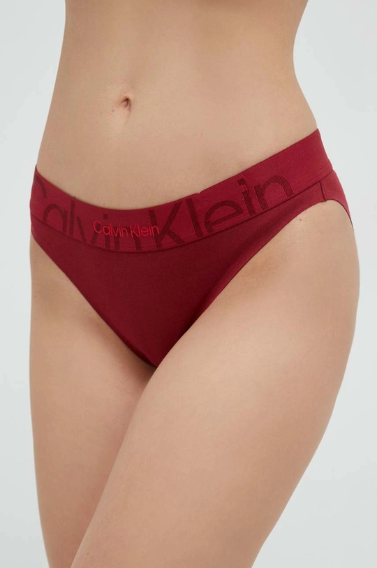 burgundské Nohavičky Calvin Klein Underwear Dámsky