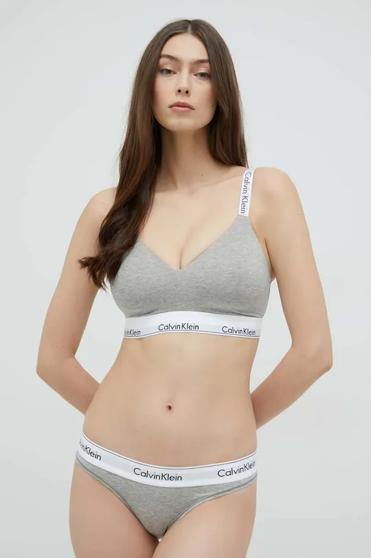 Podprsenka Calvin Klein Underwear Základná látka: 53 % Bavlna, 35 % Modal, 12 % Elastan Podšívka: 100 % Polyester
