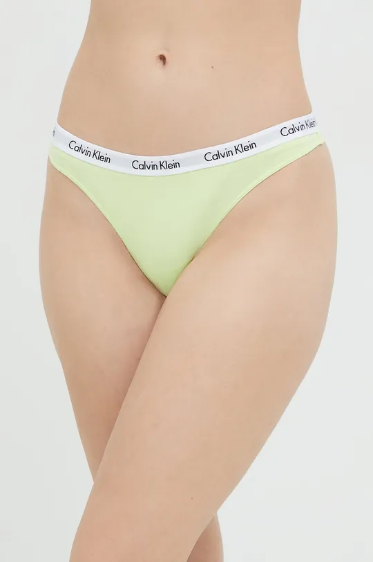 zelená Tangá Calvin Klein Underwear Dámsky