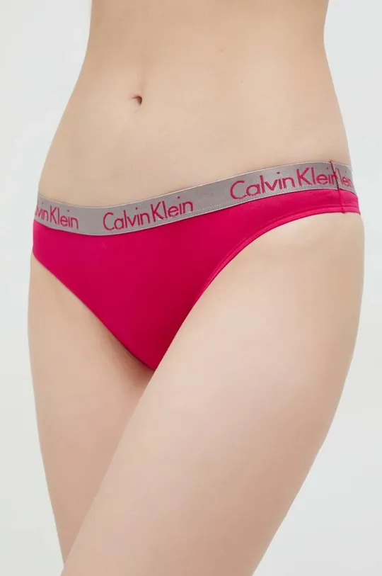 ružová Tangá Calvin Klein Underwear (3-pak) Dámsky