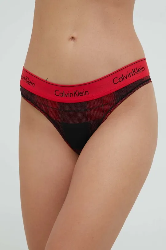Σετ σουτιέν και στρινγκ Calvin Klein Underwear  53% Βαμβάκι, 35% Modal, 12% Σπαντέξ