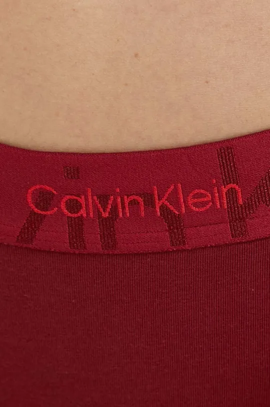 μπορντό Στρινγκ Calvin Klein Underwear