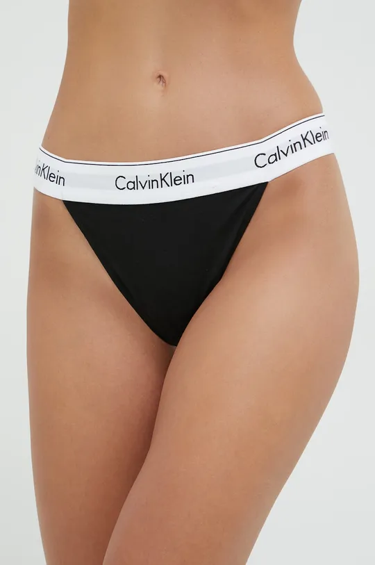 fekete Calvin Klein Underwear brazil tanga Női