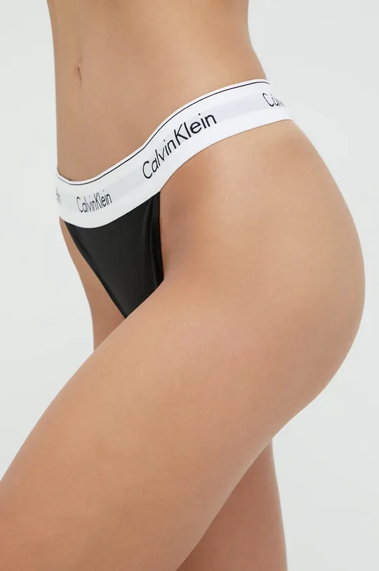 Brazílske nohavičky Calvin Klein Underwear čierna