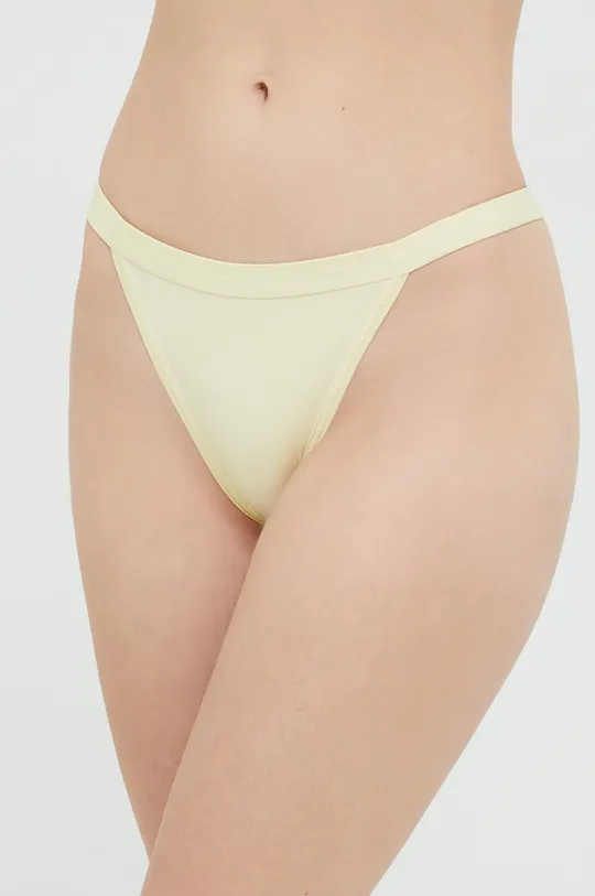 κίτρινο Σλιπ Calvin Klein Underwear Γυναικεία