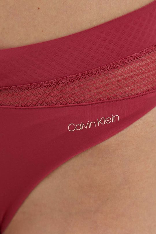 kasztanowy Calvin Klein Underwear stringi