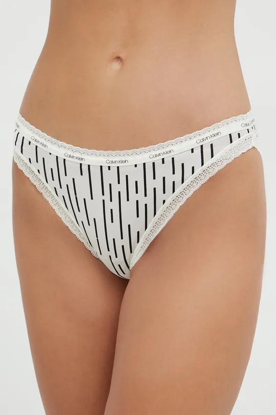 kremowy Calvin Klein Underwear figi Damski