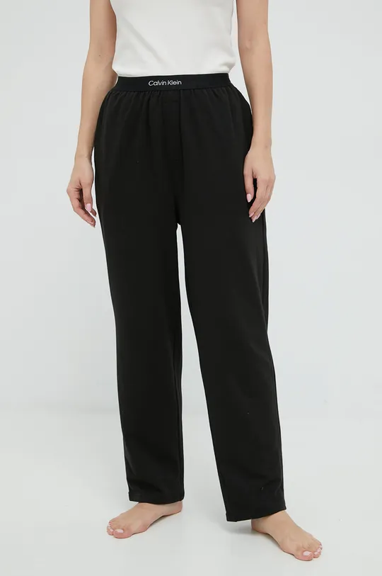 crna Homewear hlače Calvin Klein Underwear Ženski