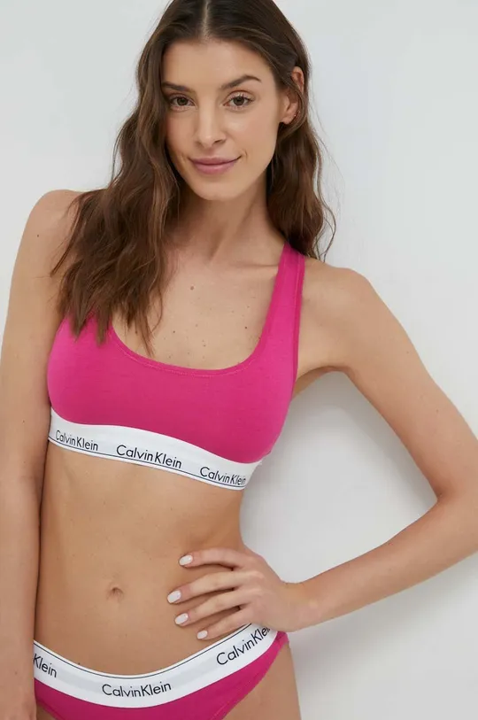 różowy Calvin Klein Underwear biustonosz Damski
