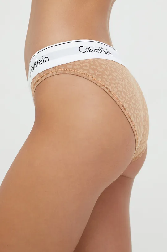 Σλιπ Calvin Klein Underwear καφέ