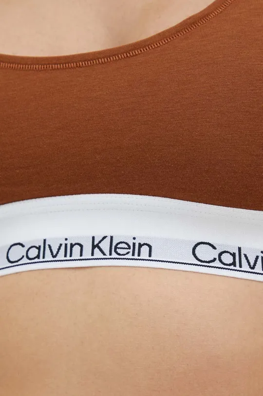 καφέ Σουτιέν Calvin Klein Underwear