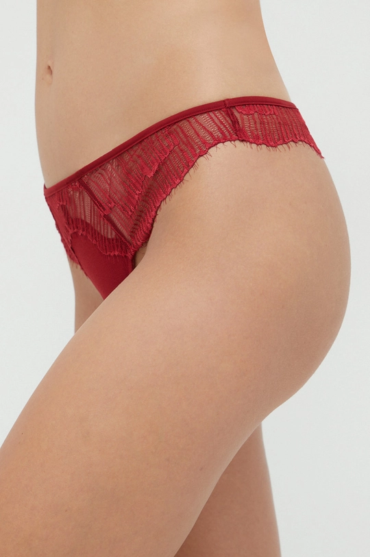 Calvin Klein Underwear stringi bordowy