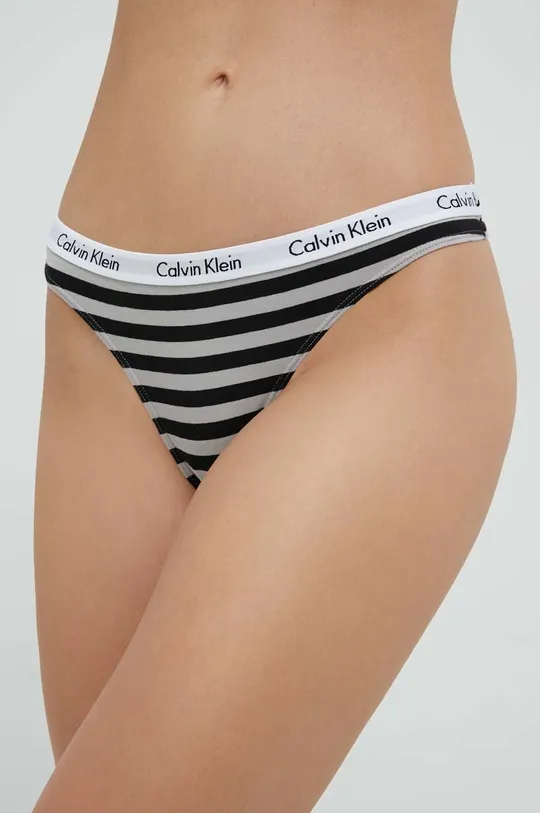 Στρινγκ Calvin Klein Underwear μωβ