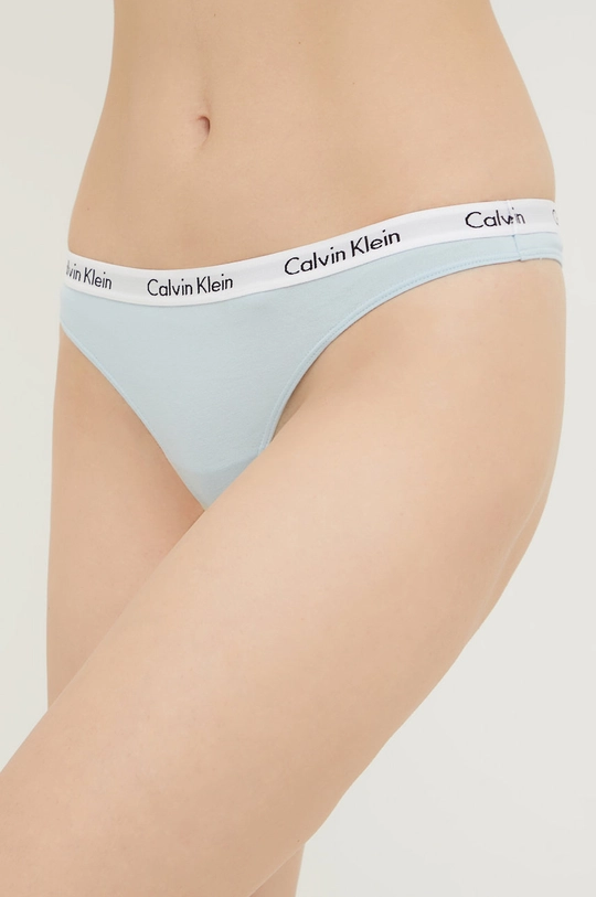 Στρινγκ Calvin Klein Underwear μπλε