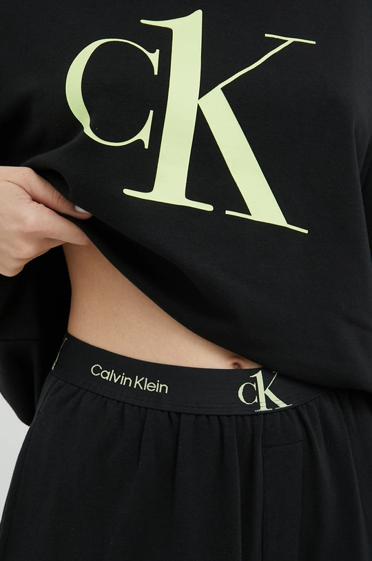 crna Homewear hlače Calvin Klein Underwear