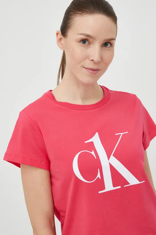ροζ Πιτζάμα Calvin Klein Underwear