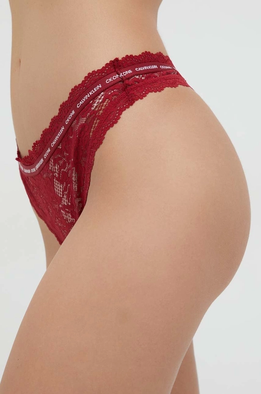 Calvin Klein Underwear stringi bordowy