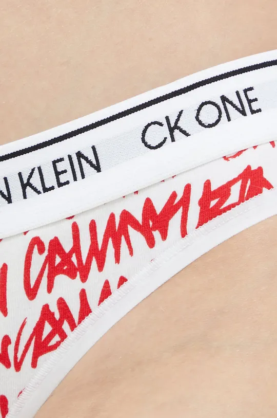 czerwony Calvin Klein Underwear stringi