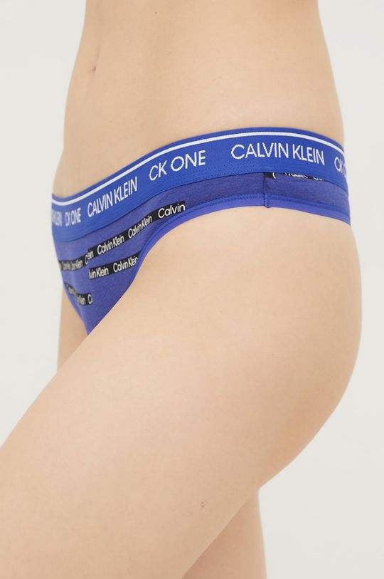 Calvin Klein Underwear tanga bleumarin