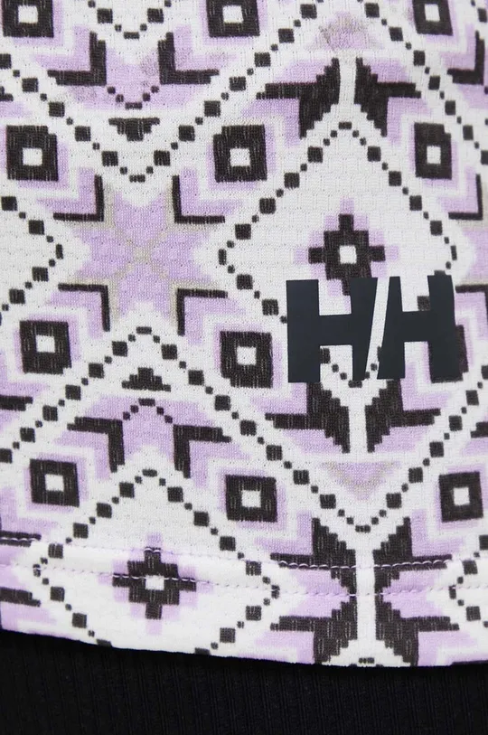μωβ Helly Hansen λειτουργικό μακρυμάνικο πουκάμισο Lifa Active Graphic