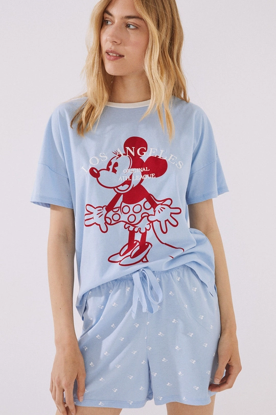 Πιτζάμα women'secret Mickey  60% Βαμβάκι, 40% Πολυεστέρας