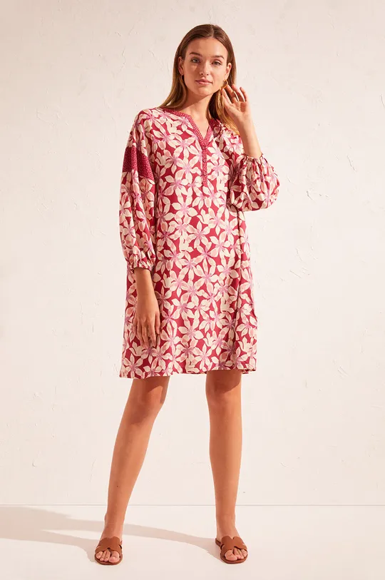 women'secret koszula piżamowa Mix & Match fioletowy