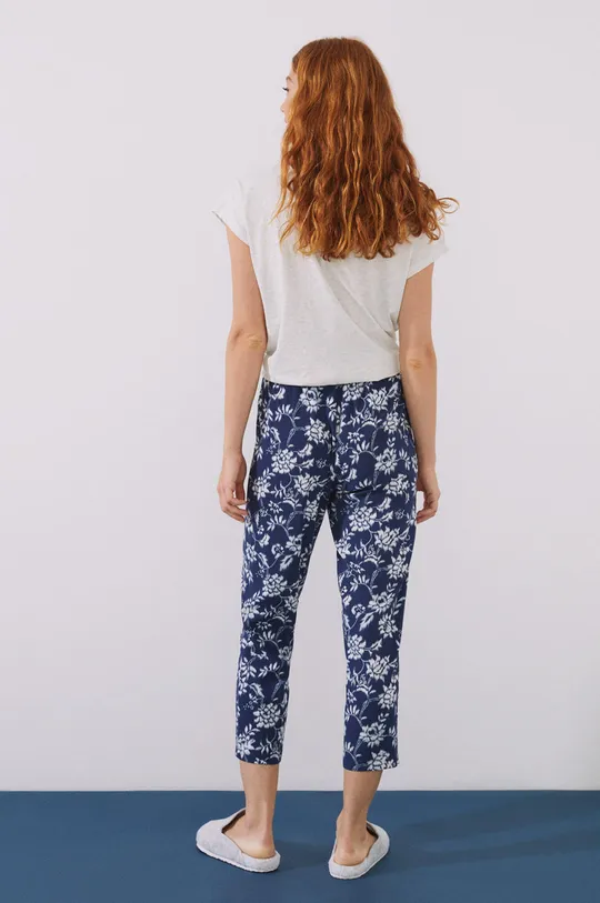 women'secret spodnie piżamowe Mix & Match niebieski