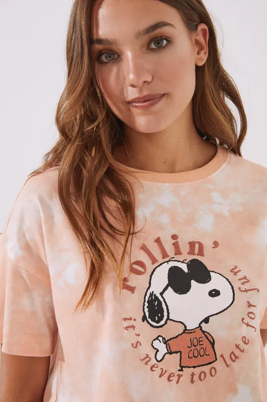 Βαμβακερή πιτζάμα μπλουζάκι women'secret Snoopy  100% Βαμβάκι