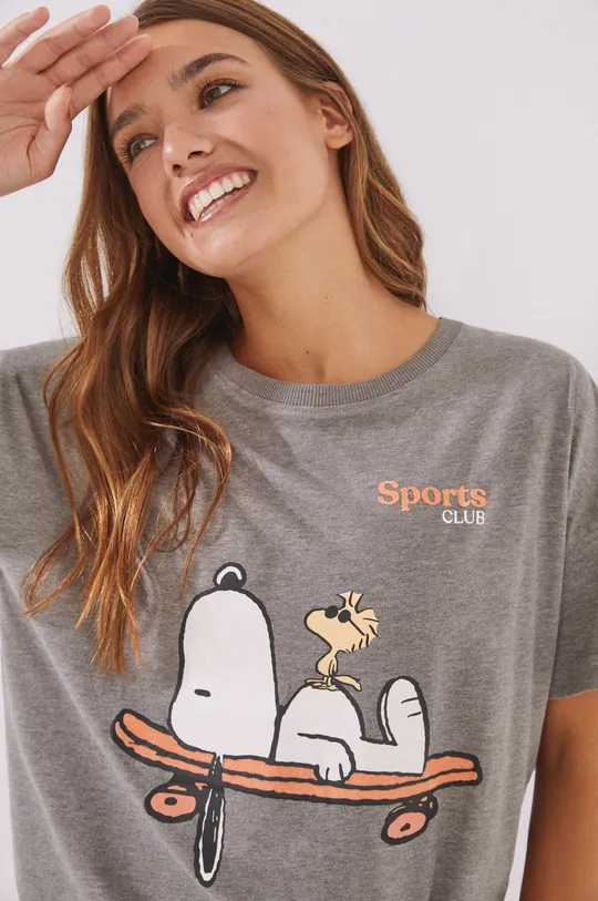 γκρί Μπλουζάκι πιτζάμας women'secret Snoopy