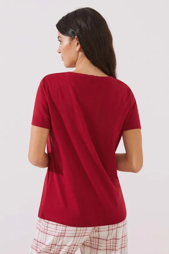 Βαμβακερή πιτζάμα μπλουζάκι women'secret Mix & Match Nordic Xmas  100% Βαμβάκι