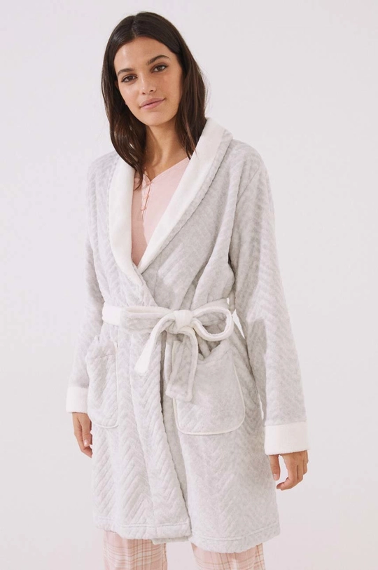 szürke women'secret hálóköpeny Rack Robes Női