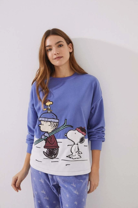 Πιτζάμα women'secret Snoopy Ski  100% Πολυεστέρας